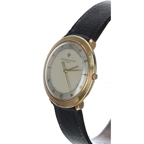 584 - Vacheron & Constantin, Genéve for Hermés slim 18ct gentleman's wristwatch, reference 1041, circa... 