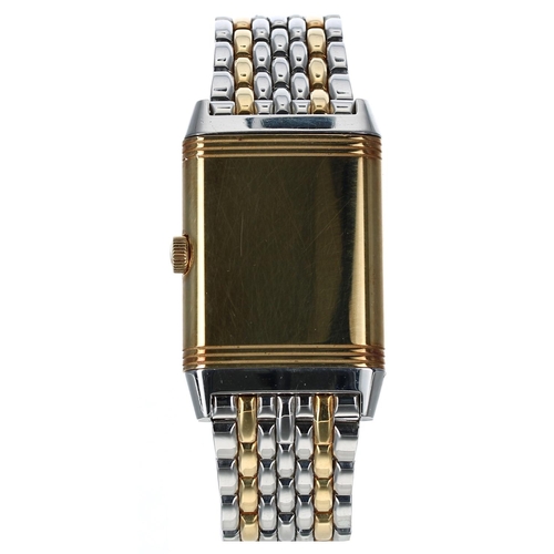 587 - Jaeger-LeCoultre Reverso Grande Taille 18ct and stainless gentleman's wristwatch, reference no. 270.... 