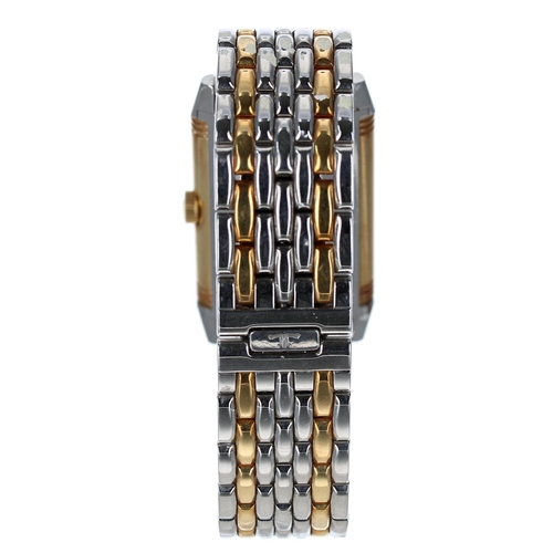 587 - Jaeger-LeCoultre Reverso Grande Taille 18ct and stainless gentleman's wristwatch, reference no. 270.... 