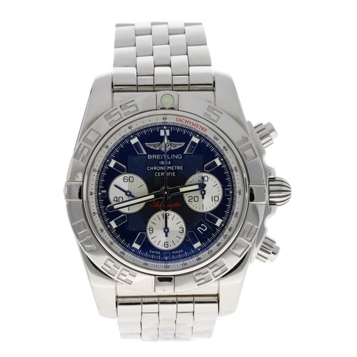 624 - Breitling Chronomat 01 Chronometre automatic stainless steel gentleman's wristwatch, reference no. A... 