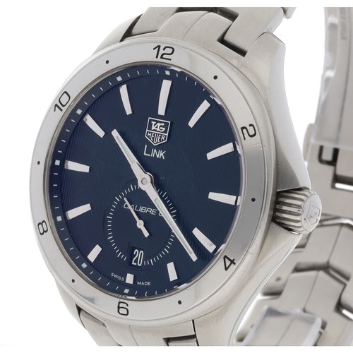 648 - Tag Heuer Link Calibre 6 automatic stainless steel gentleman's wristwatch, reference no. WAT2110, se... 