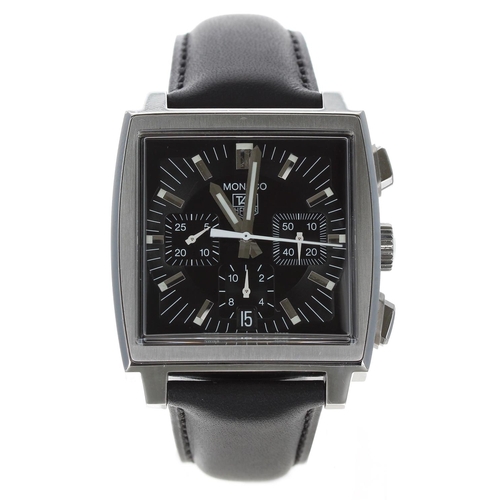 650 - Tag Heuer Monaco Chronograph automatic stainless steel gentleman's wristwatch, reference no. CW2111-... 