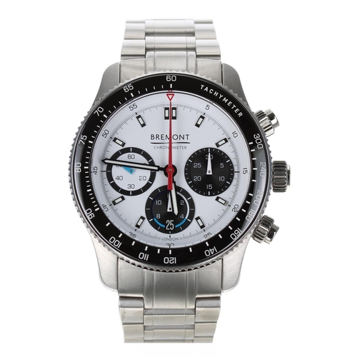 653 - Bremont WR-22 'Williams Racing' Chronograph Chronometer automatic stainless steel gentleman's wristw... 