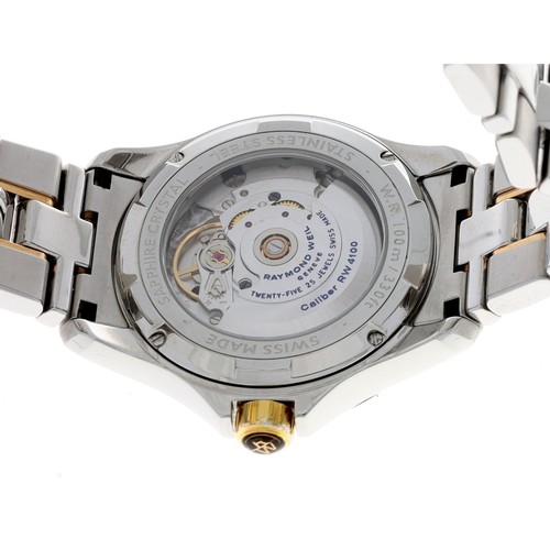 696 - Raymond Weil Geneve Parsifal automatic bicolour gentleman's wristwatch, reference no. 2965, circa 20... 