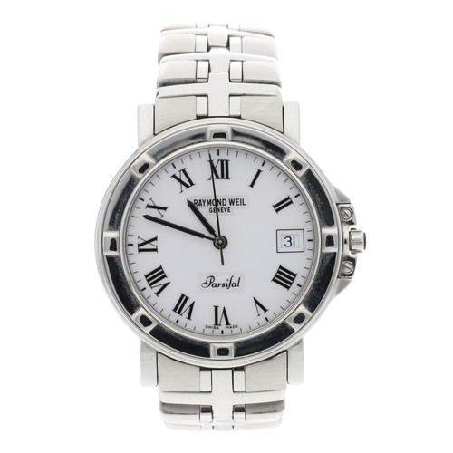 698 - Raymond Weil Geneve Parsifal stainless steel gentleman's wristwatch, reference no. 9551, circular wh... 