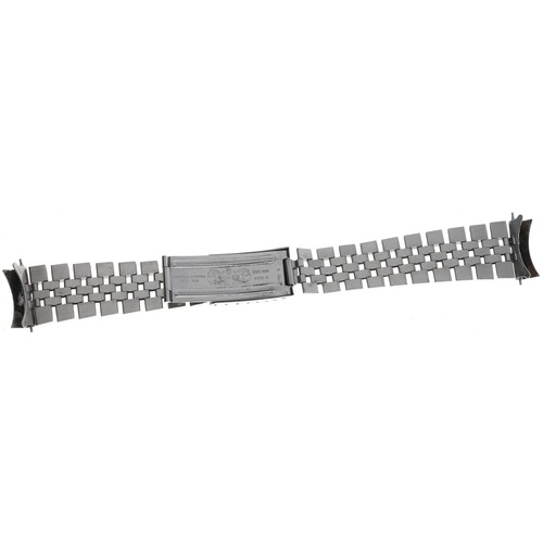 757 - Rolex - Jubilee stainless steel gentleman's wristwatch bracelet, reference 62510 H, 555 20mm end lin... 