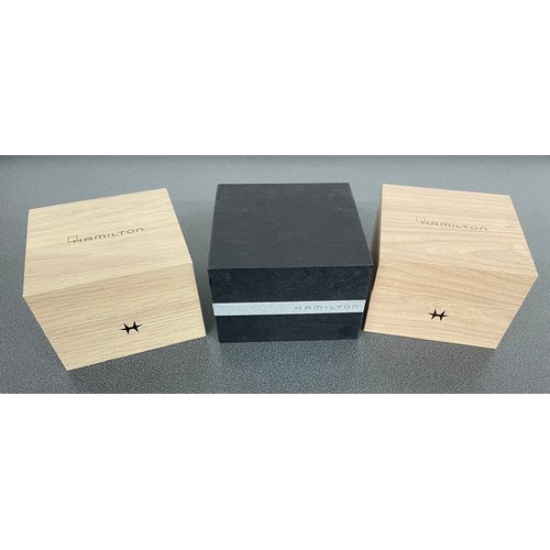 793 - Three Hamilton wristwatch boxes (3)