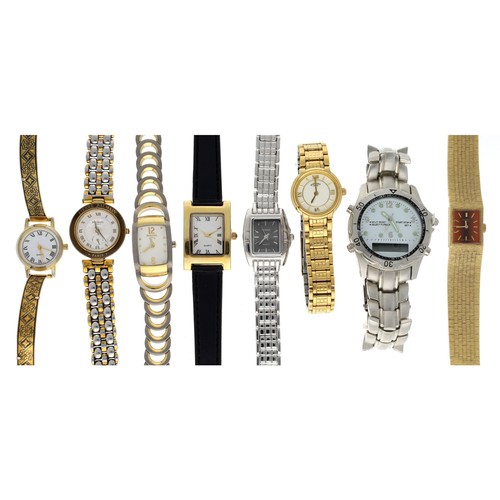 816 - Quantity of assorted wristwatches to include Rotary, Boccia, Terner, Pierre Balmain (8)... 