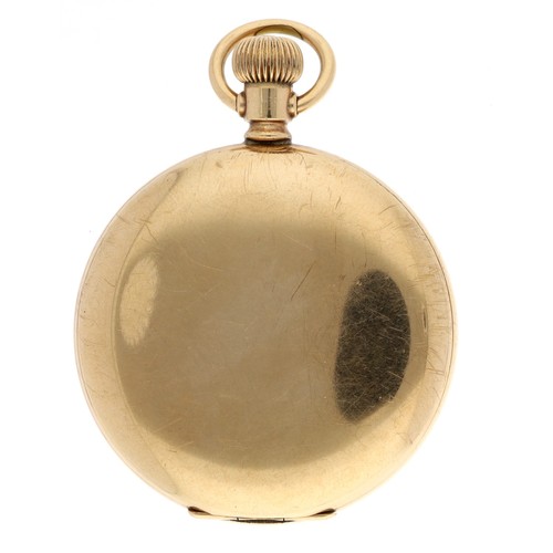 867 - Elgin National Watch Co. gold plated lever hunter pocket watch, circa 1923, serial no. 26832802, sig... 