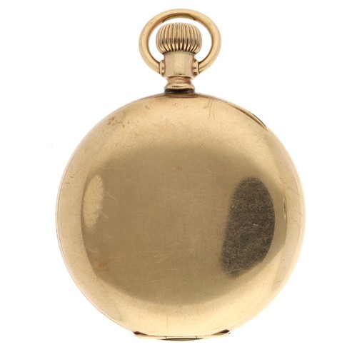 867 - Elgin National Watch Co. gold plated lever hunter pocket watch, circa 1923, serial no. 26832802, sig... 