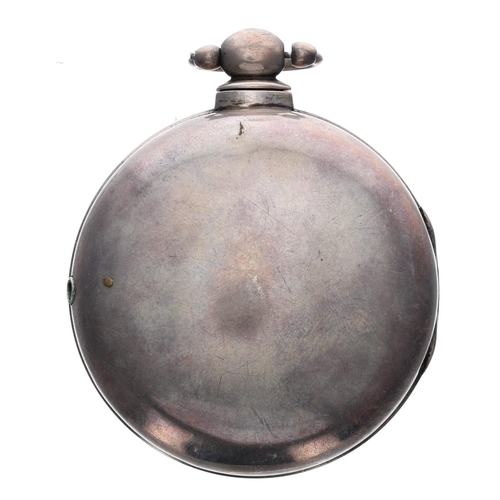 904 - D. Maston, London - 19th century silver verge pair cased pocket watch, London 1831, signed fusee mov... 