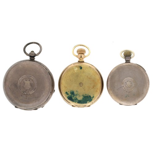 982 - American Waltham 14k rolled gold lever hunter engine turned pocket watch, circa 1896, serial no. 802... 