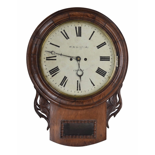 1704 - Walnut double fusee 12