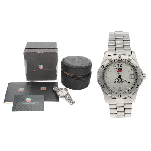 643 - Tag Heuer 2000 Series Professional 200m mid-size stainless steel gentleman's wristwatch, reference n... 