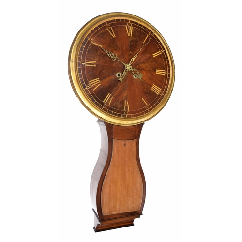 1715 - Good mahogany eight day tavern clock striking on a bell, the 28.5