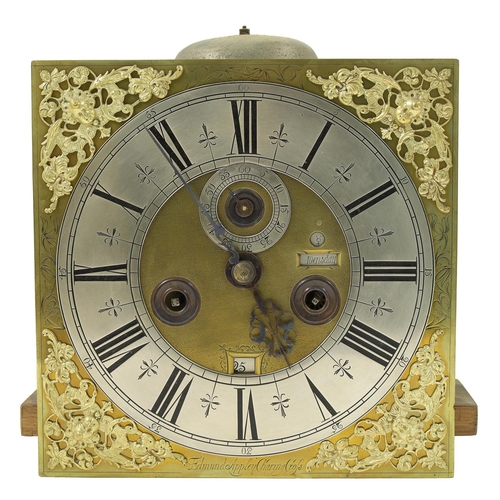 1815 - Good walnut and marquetry eight day longcase clock with a five pillar movement, the 10