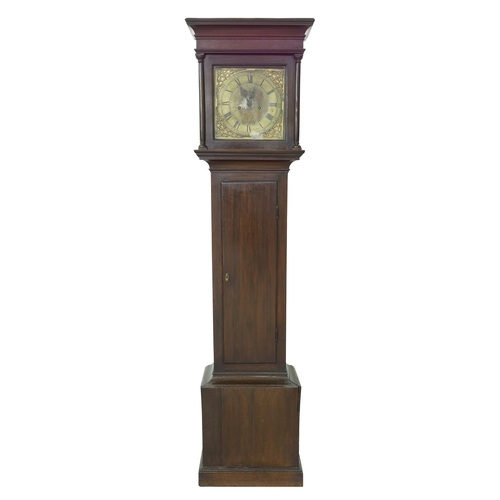 1818 - Oak eight day longcase clock, the 10.5