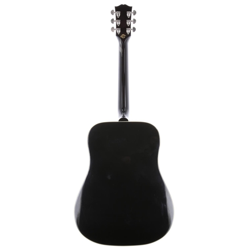 509 - 2011 Gibson Custom Shop Hummingbird electro-acoustic guitar, made in USA; Body: black finish, light ... 