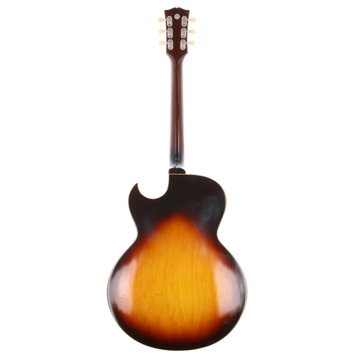 514 - 1967 Gibson ES-175D hollow body electric guitar, made in USA; Body: three-tone sunburst finish, some... 