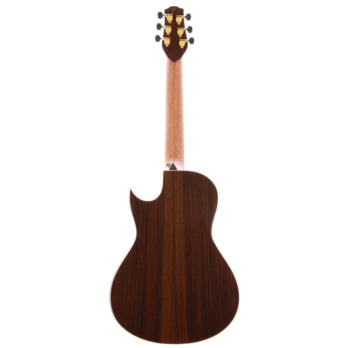 520 - 2023 Terry Pack PLRS acoustic guitar; Back and sides: solid east Indian rosewood; Top: solid sitka s... 