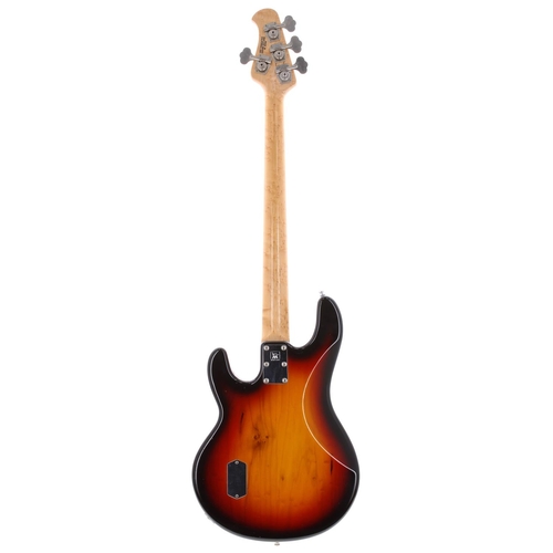 544 - 1991 Ernie Ball Music Man Stingray bass guitar, made in USA; Body: sunburst finish, various surface ... 