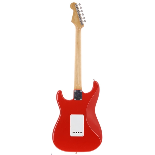 549 - Tokai Goldstar Sound electric guitar, made in Japan, circa 1984; Body: Fiesta red finish, buckle imp... 