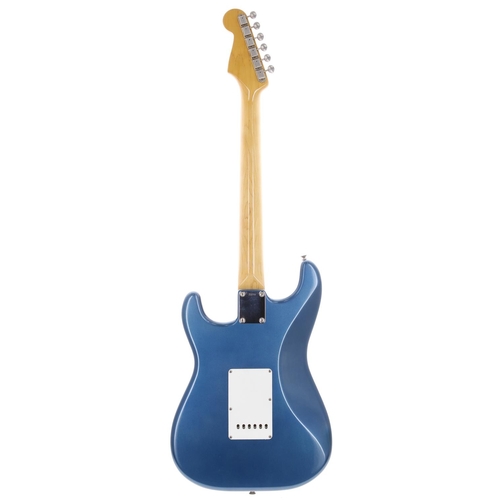 550 - Tokai Goldstar Sound electric guitar, made in Japan, circa 1984; Body: metallic blue finish, light s... 