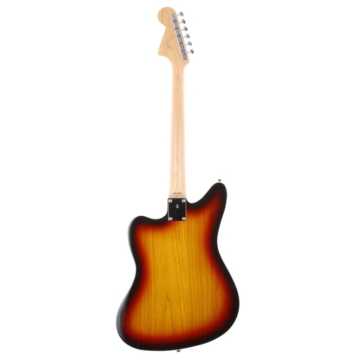 565 - 2012 Fender Special Edition Thinline Jaguar electric guitar, made in Japan; Body: three-tone sunburs... 