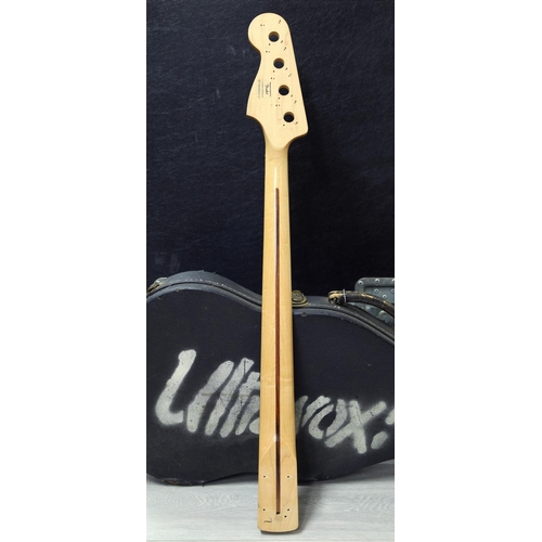 213 - Chris Cross (Ultravox) - 2003 Squier by Fender Standard Series Precision Bass guitar neck... 