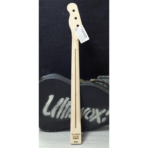 216 - Chris Cross (Ultravox) - Fender licensed Allparts Tele bass guitar neck