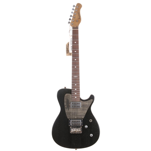 593 - Magneto U-1 Series UW-4300 electric guitar, black finish, with original shipping box*This guitar is ... 