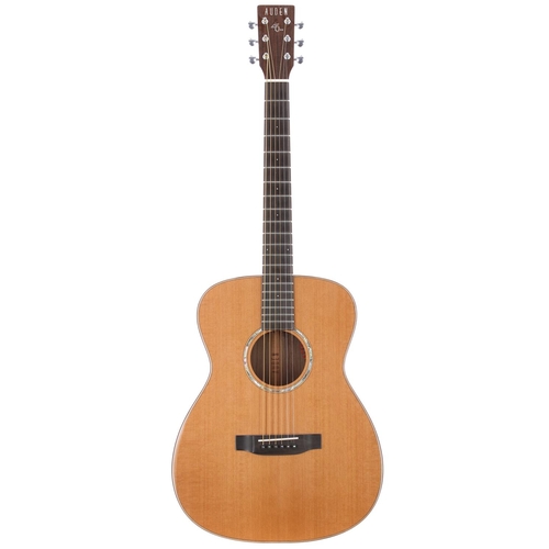 595 - 2019 Auden 45MM electro-acoustic guitar; Back and sides: Indian rosewood, a few light surface marks;... 