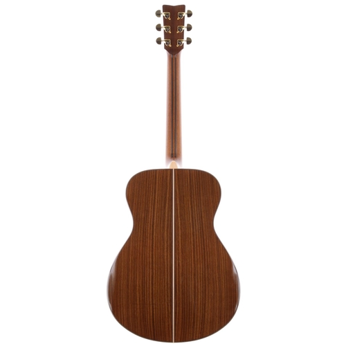 615 - 2020 Yamaha LS56 Custom acoustic guitar, made in Japan; Back and sides: Indian rosewood; Top: natura... 