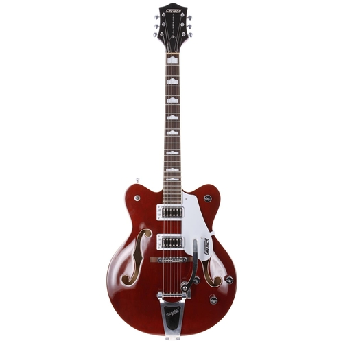 626 - 2014 Gretsch Electromatic G5422T hollow body electric guitar, made in Korea; Body: walnut finish, a ... 