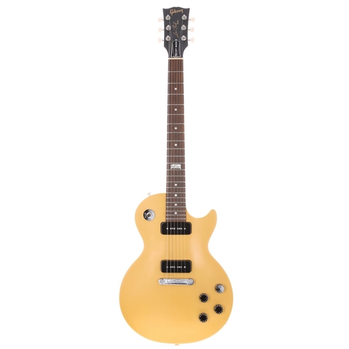 627 - 2014 Gibson Les Paul Melody Maker 120th Anniversary electric guitar, made in USA; Body: satin yellow... 