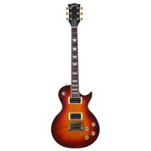 813 - 1978 Gibson Les Paul Standard electric guitar, made in USA; Body: amber burst refinish, various mino... 