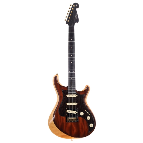 822 - 2009 Knaggs Severn Tier 2 electric guitar, made in USA; Body: alder, maple and mahogany; Neck: maple... 