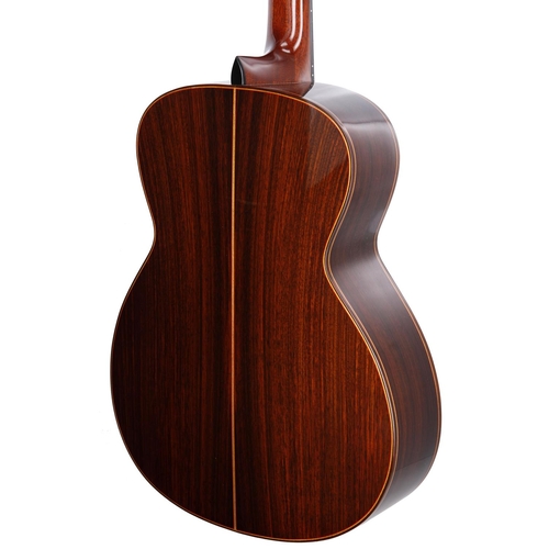 831 - 2000 Stefan Sobell Model 1 acoustic guitar; Back and sides: Indian rosewood; Top: natural spruce, on... 