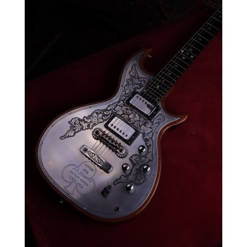 832 - 1976 Anthony Zemaitis Custom electric guitar, made in England; Body: mahogany body with Danny O'Brie... 