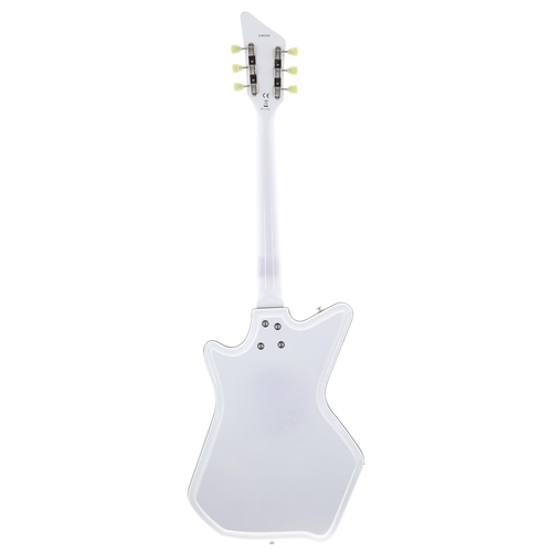 840 - Eastwood Airline '59 3P DLX electric guitar, made in Korea; Body: white finish, light marks to back;... 