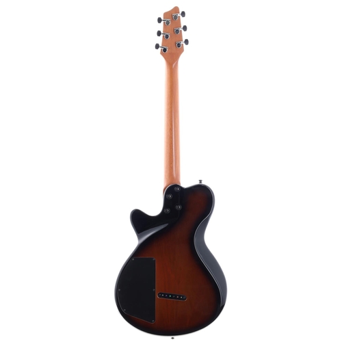 848 - Godin Summit electric guitar, made in Canada; Body: three-tone sunburst finished maple topped chambe... 