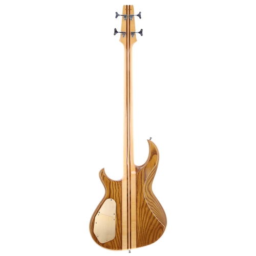 806 - 1984 Aria Pro II SB1000 bass guitar, made in Japan; Body: natural sen ash wings with maple and walnu... 