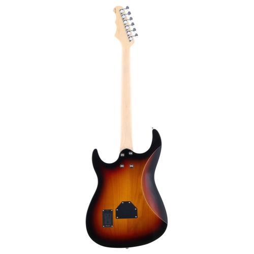 853 - Fret King Super-Matic electric guitar; Body: three tone sunburst finish; neck: maple; Fretboard: ros... 