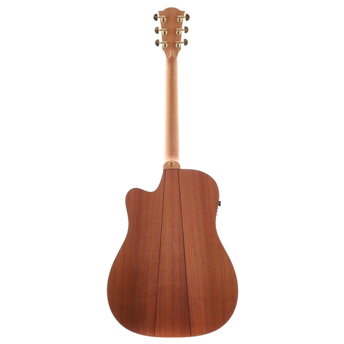 858 - 2014 Cole Clark Fat Lady Talisman 2 electro-acoustic guitar, made in Australia; Back and sides: Blac... 