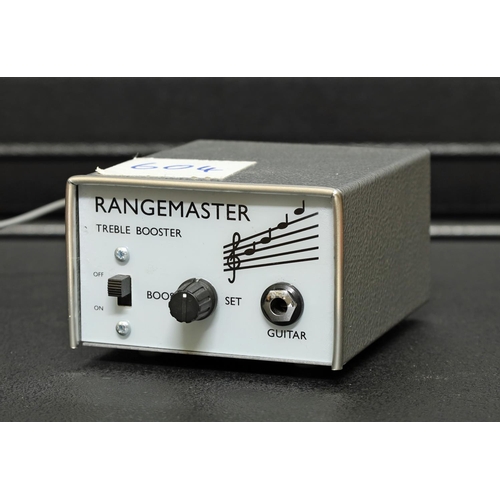 459 - Gary Moore - JMI Rangemaster Treble Booster Reissue guitar pedal, made in England, boxed*See image o... 