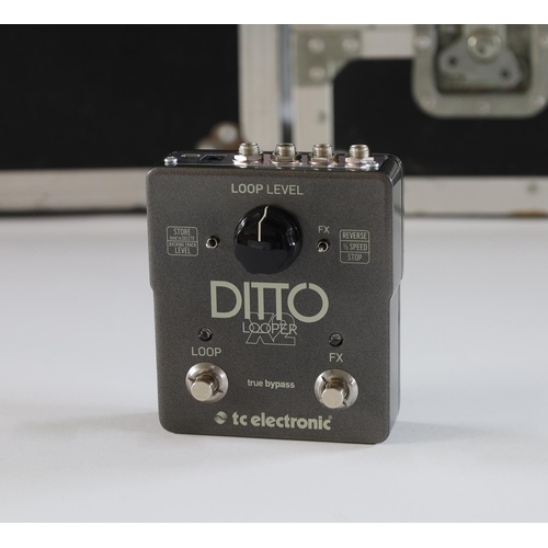 1592 - TC Electronic Ditto Looper X2 guitar pedal, boxed*Please note: Gardiner Houlgate do not guarantee th... 