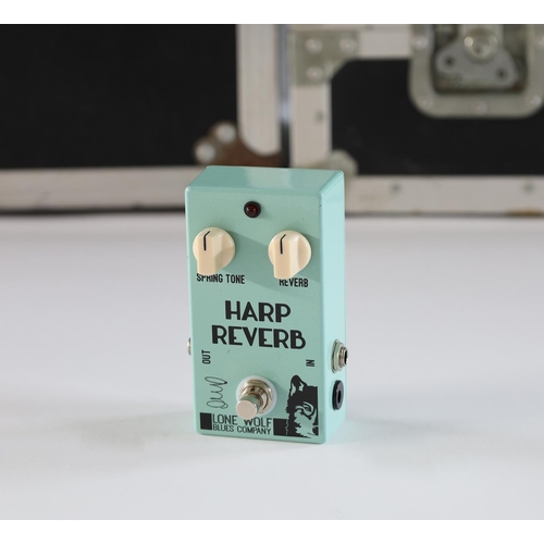 1631 - Lone Wolf Blues Company Harp Reverb effects pedal, boxed*Please note: Gardiner Houlgate do not guara... 