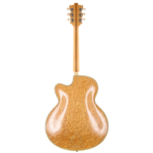 512 - Hofner Committee archtop guitar, made in Germany, circa 1961; Back and sides: natural birds eye mapl... 