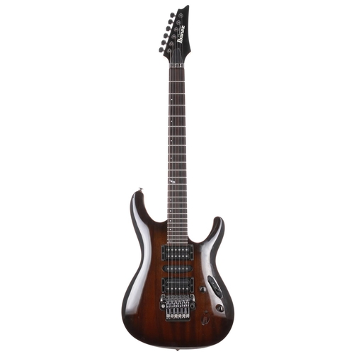 651 - 2008 Ibanez Prestige S5470-TKS electric guitar, made in Japan; Body: tobacco sunburst finish; Neck: ... 