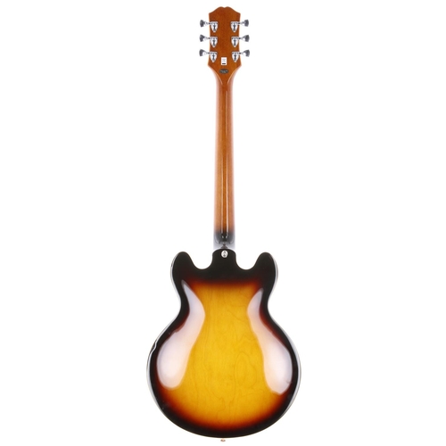 652 - 2023 Epiphone Inspired by Gibson ES-339 semi-hollow body electric guitar, made in China; Body: three... 